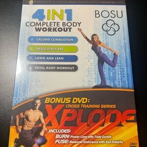 4-in-1 Complete Body Workout DVD - Blue